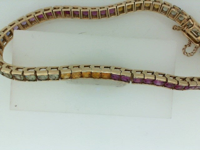 Colored Stone Bracelet
