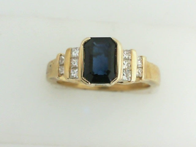 Colored Stone Rings  -  Men'