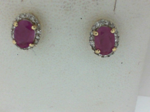 Colored Stone Earring