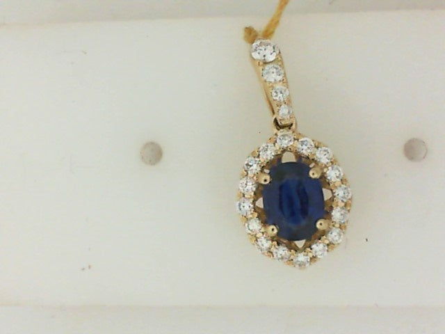 Colored Stone Pendant