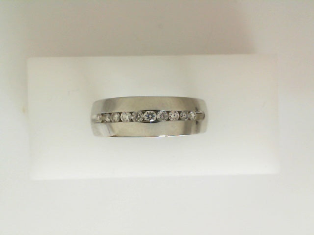 Diamond Wedding Bands - Men'