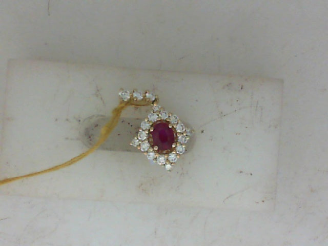 Colored Stone Pendant