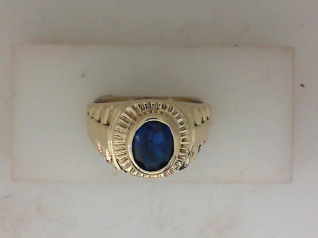 Colored Stone Rings  -  Men'