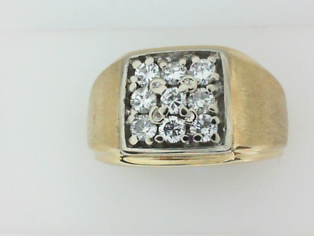 Gold Fashion Ring - Men'