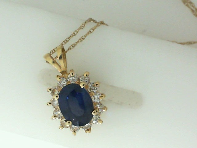 Colored Stone Pendant