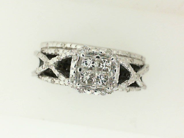 Diamond Wedding Set Complete