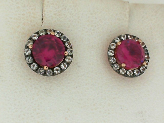 Colored Stone Earring