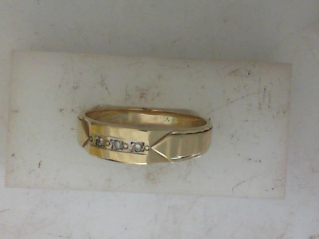 Diamond Wedding Bands  -  Men'