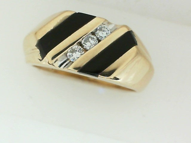 Colored Stone Rings  -  Men'