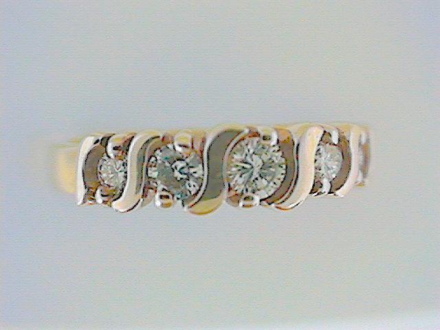 Diamond Wedding Bands  -  Women'