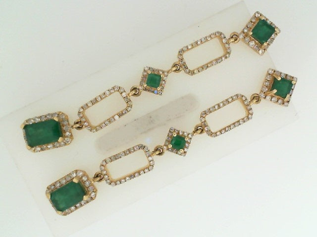 Colored Stone Earring