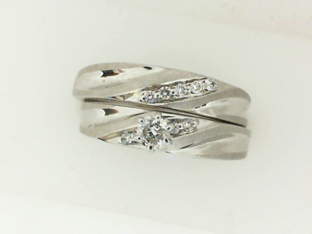 Diamond Wedding Set Complete