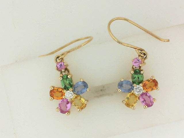 Colored Stone Earring