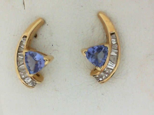 Colored Stone Earring