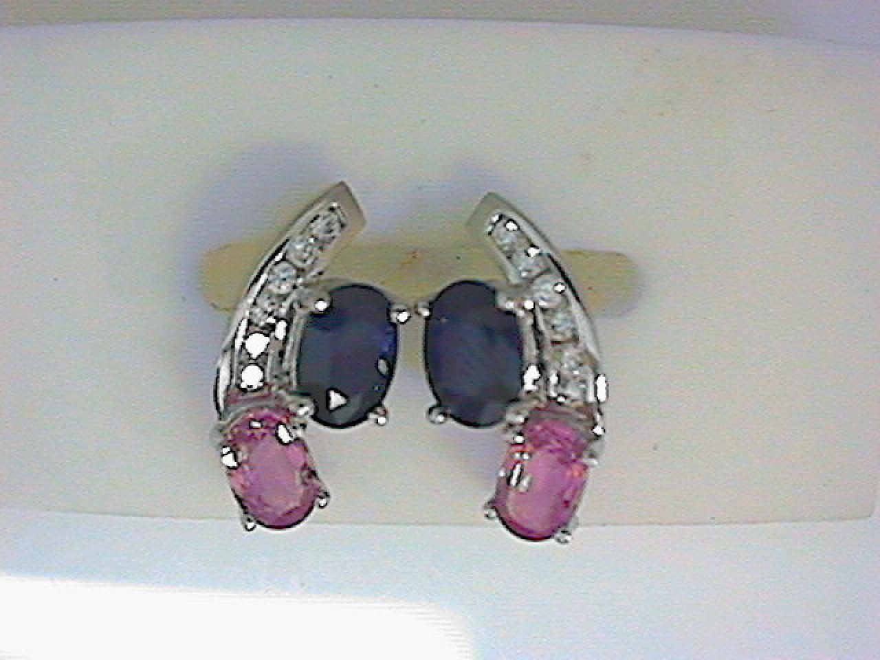 Colored Stone Earring