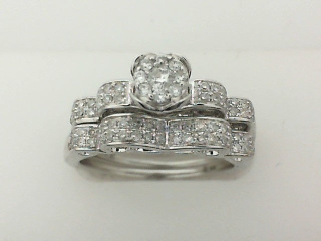 Diamond Wedding Set Complete