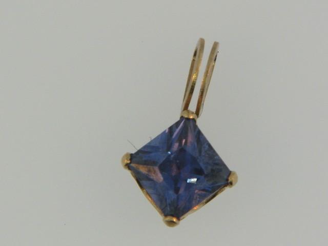 Colored Stone Pendant