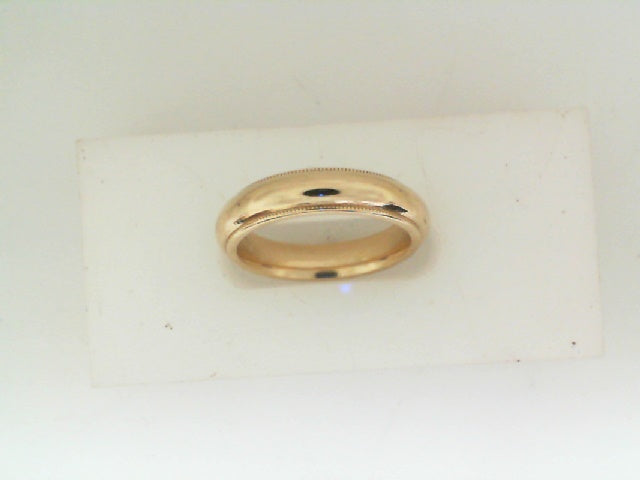 Gold Wedding Bands  -  Women'