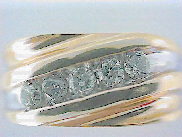 Diamond Wedding Bands - Men'