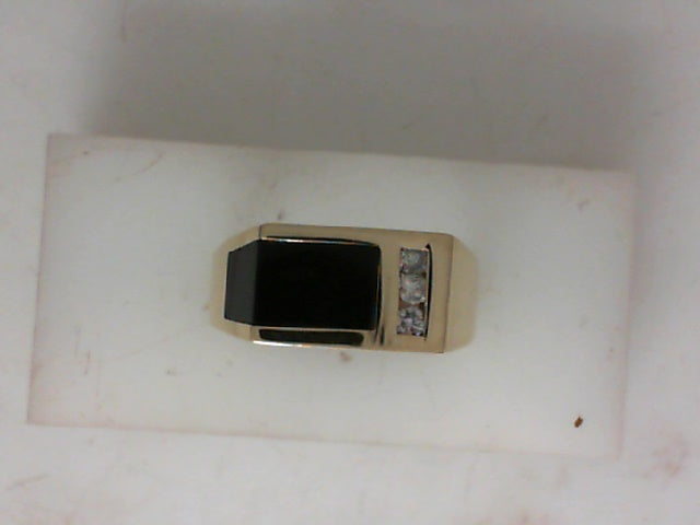 Colored Stone Rings  -  Men'