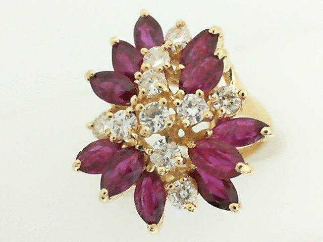 Colored Stone Rings  -  Women'