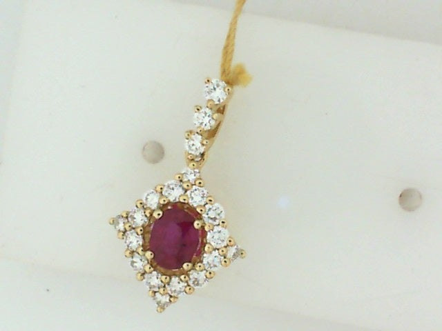 Colored Stone Pendant