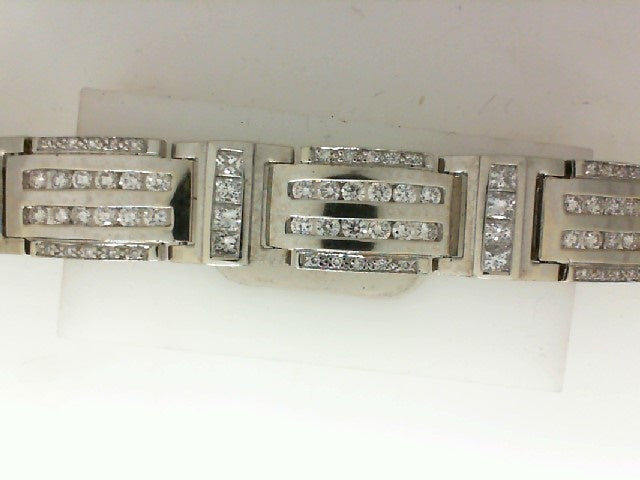 Men’s 14 Karat Diamond Bracelet