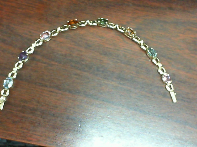 Colored Stone Bracelet