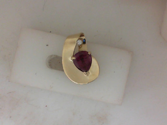Colored Stone Pendant