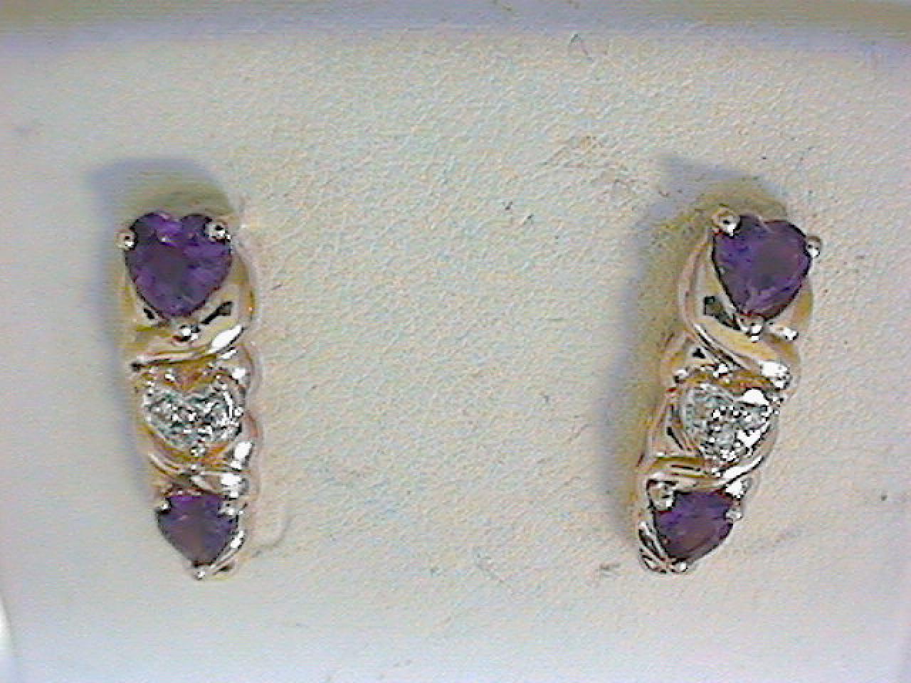 Colored Stone Earring