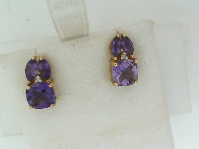 Colored Stone Earring