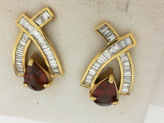 Colored Stone Earring