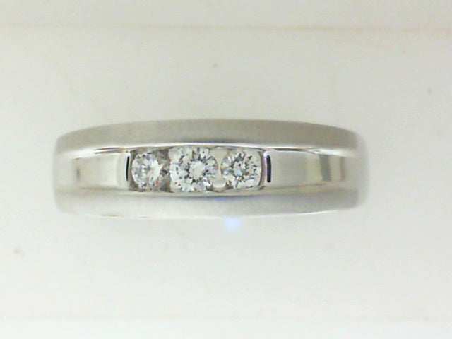 Diamond Wedding Bands - Men'
