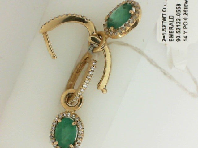 Colored Stone Earring