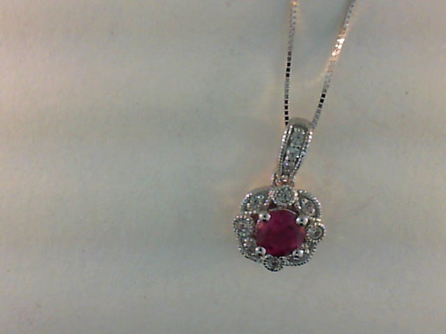 Colored Stone Pendant