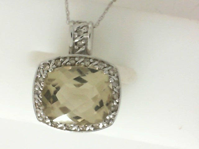 Colored Stone Pendant