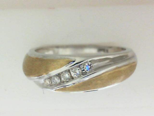 Diamond Wedding Bands  -  Men'