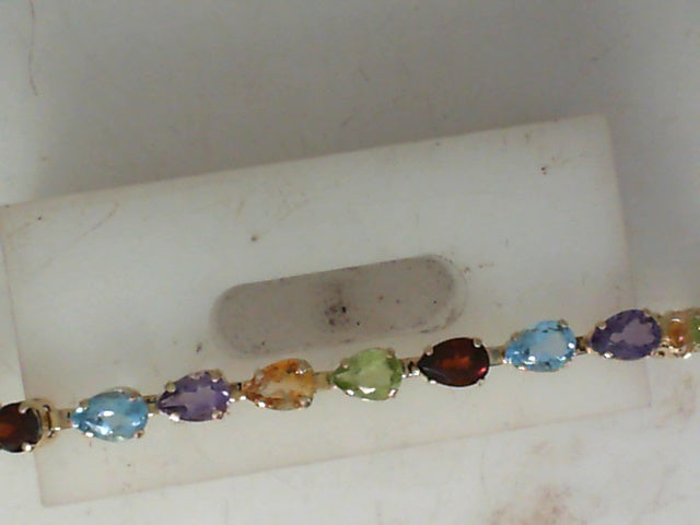 Colored Stone Bracelet