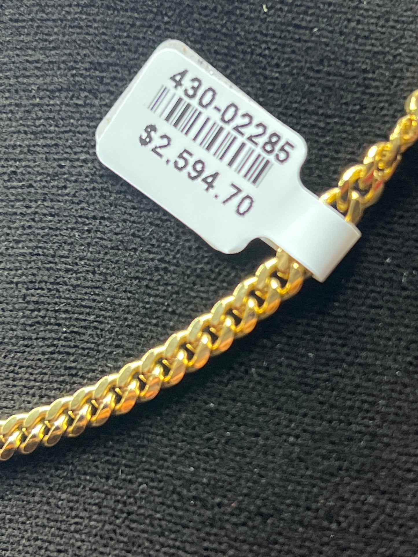 20” Cuban Link Chain