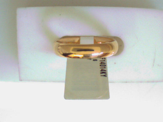 Gold Wedding Bands  -  Women'