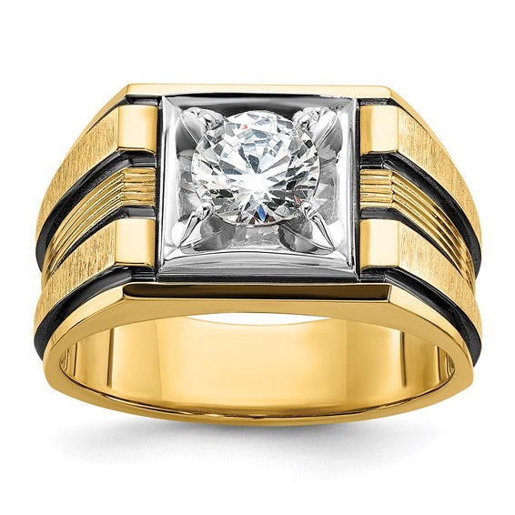 Men’s 14k Lab Grown Diamond Ring