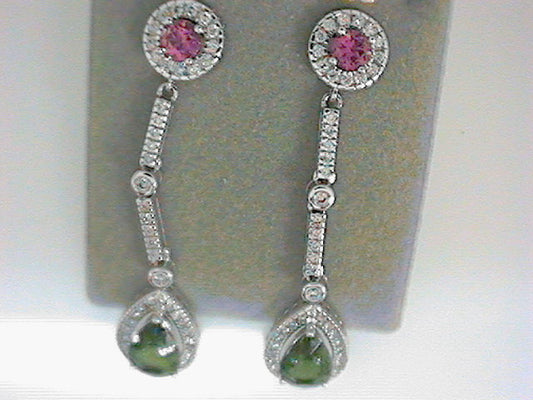 Colored Stone Earring