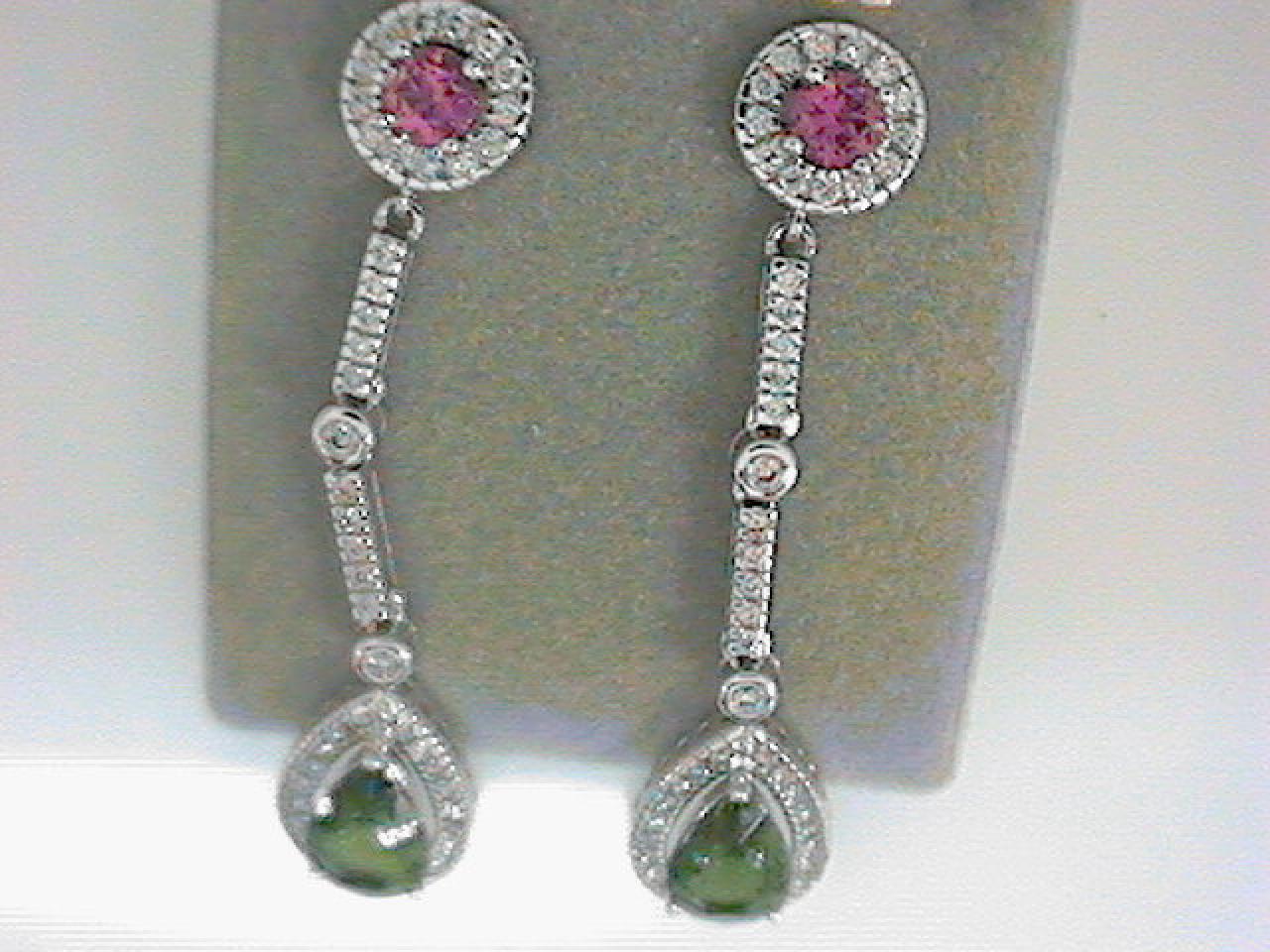 Colored Stone Earring