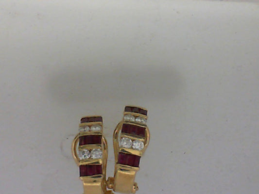 Colored Stone Earring