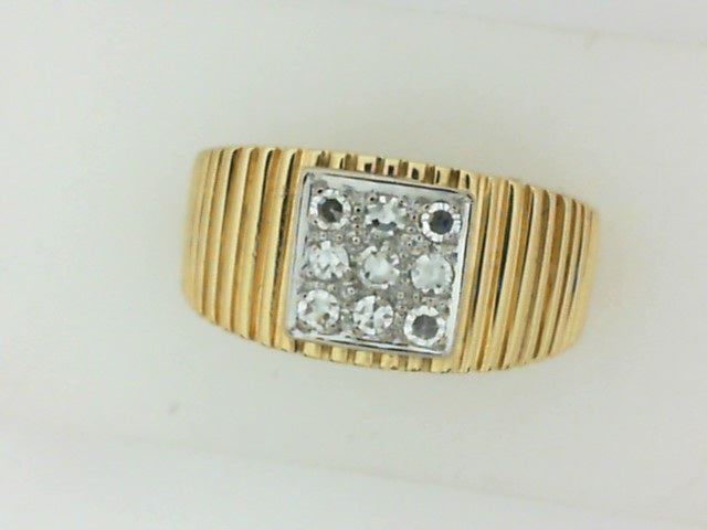 Diamond Fashion Rings  -  Men'