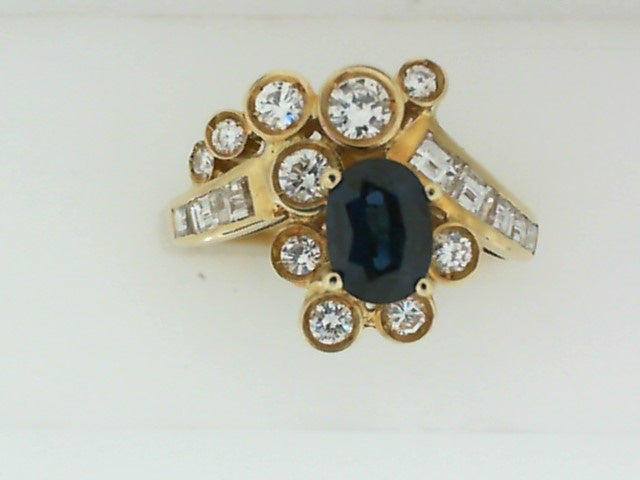 Colored Stone Rings  -  Women'