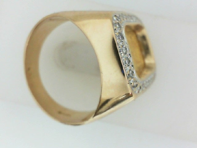 Men’s Credit Suisse 1 Gram & Diamond Fashion Ring