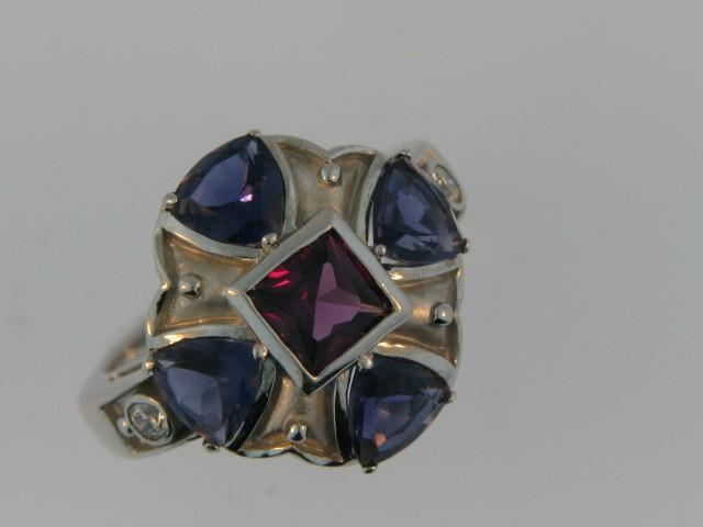 Colored Stone Rings  -  Women'