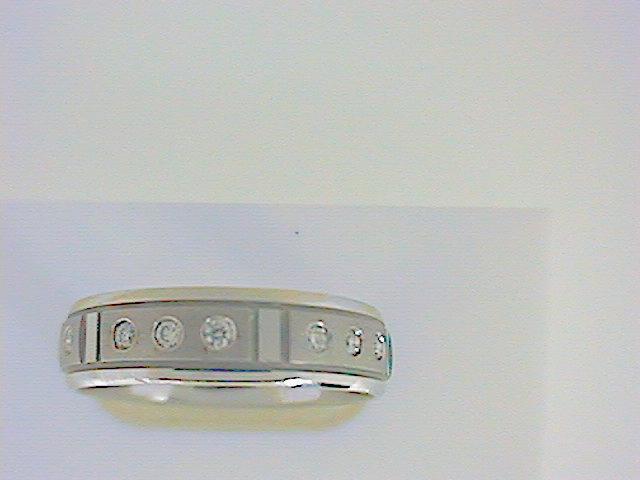 Diamond Wedding Bands  -  Men'