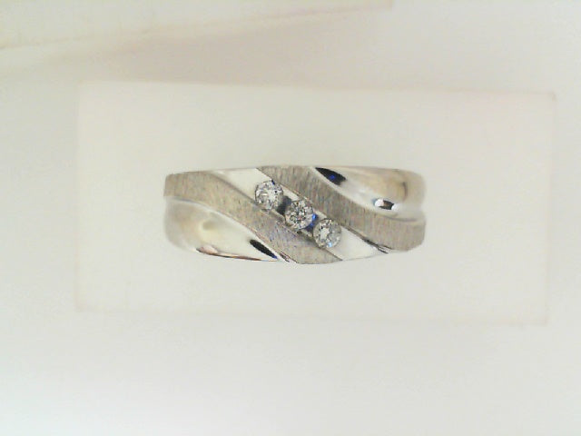 Diamond Wedding Bands  -  Men'